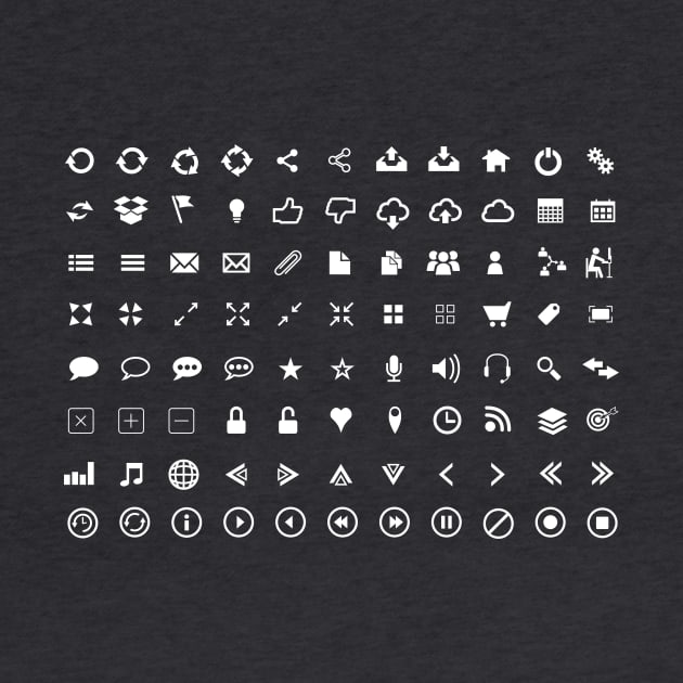 Web Icons by hobrath